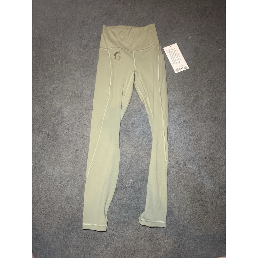 NWT Lululemon Align HR Tight 25" Pockets Logo‎ Leggings Size 2